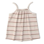 Organic Tank Top & Shorts Set (Terra Stripes)