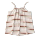 Organic Tank Top & Shorts Set (Terra Stripes)