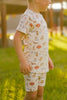 Short Sleeve Bamboo Pajamas (Beach Pawty)