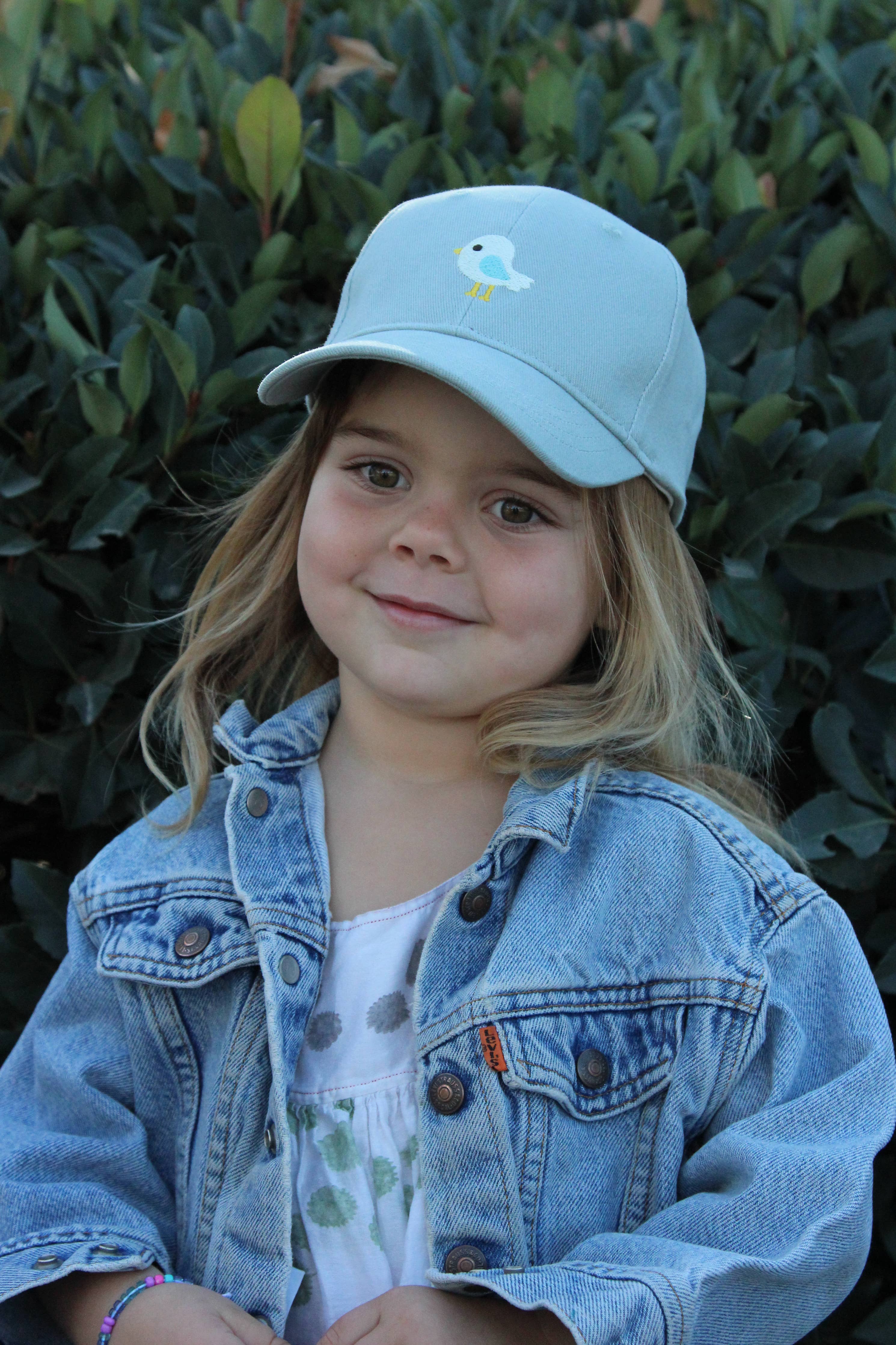 Kids Baseball Hat (Birdie Patch)