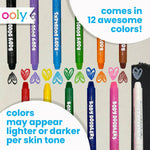 Body Doodlers Face & Body Crayons (Set of 12 Colors)
