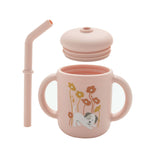 Fresh & Messy Sippy Cup (Puppies & Poppies)