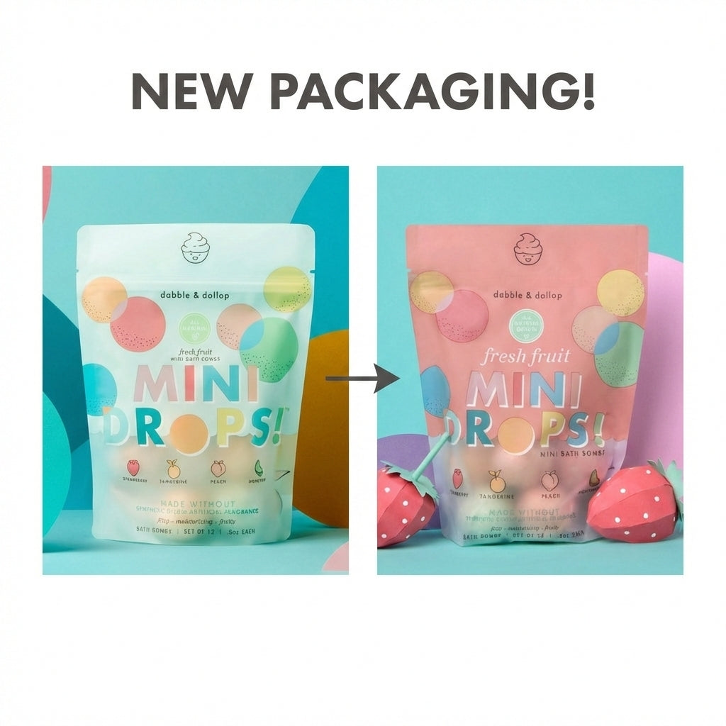 Mini Drops Bath Bombs (Fresh Fruit)