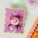 Fuzzy Bat + Spider Clip Set (Monster Mash)