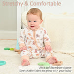 Convertible Zipper Romper (Teddy Bear)