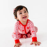 Convertible Footies (Strawberries & Dream)