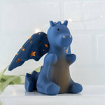 Baby Midnight Dragon Rattle with Crinkle Wings
