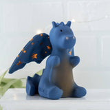 Baby Midnight Dragon Rattle with Crinkle Wings