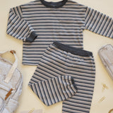Relaxed Set (Blue Stripe)