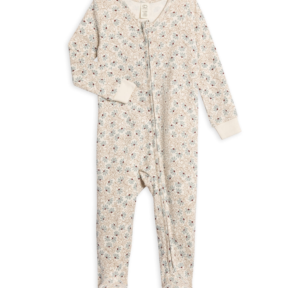 Peyton Zipper Sleeper (Pamela Floral)