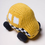 Organic Taxi Rattle Toy