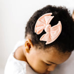 Baby Hair Clips Set (Rose Quartz)