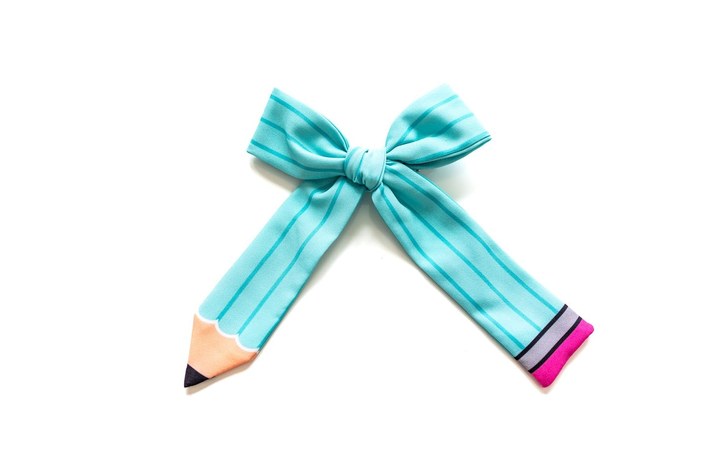Lead The Look Hair Bow (Large, Teal)