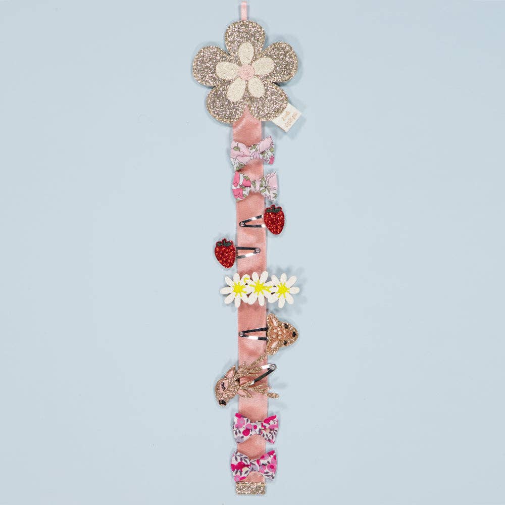 Barrette Holder (Retro Flower)