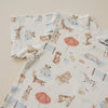 Short Sleeve Bamboo Pajamas (Beach Pawty)