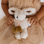 Beatrice Rabbit with Pom Poms (Vanilla Cream)