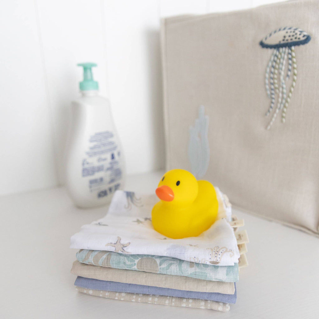 Sea Life Wash Cloth Set (5-pack)