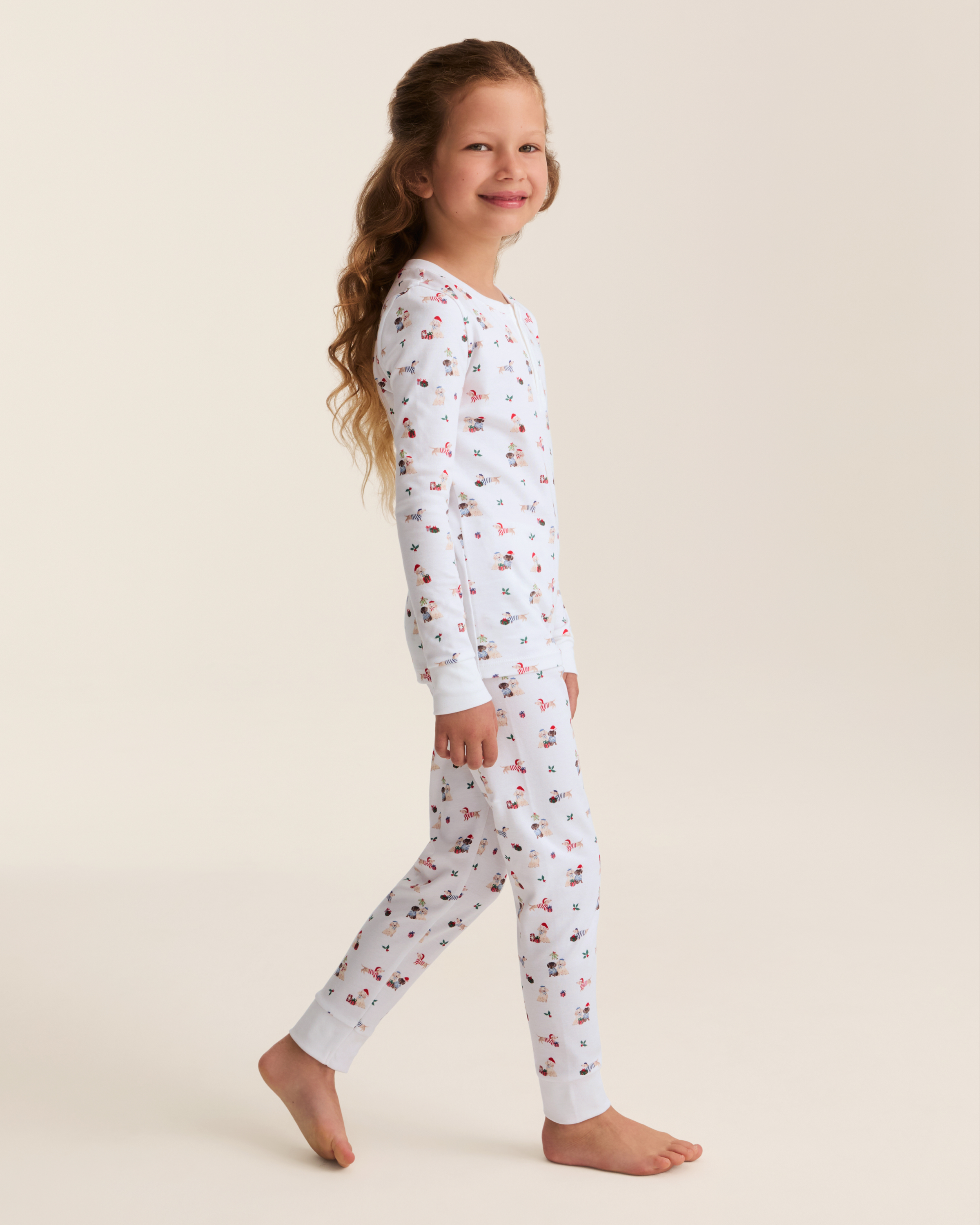Children's Snug Fit Pajama Set (Woof de Noël)