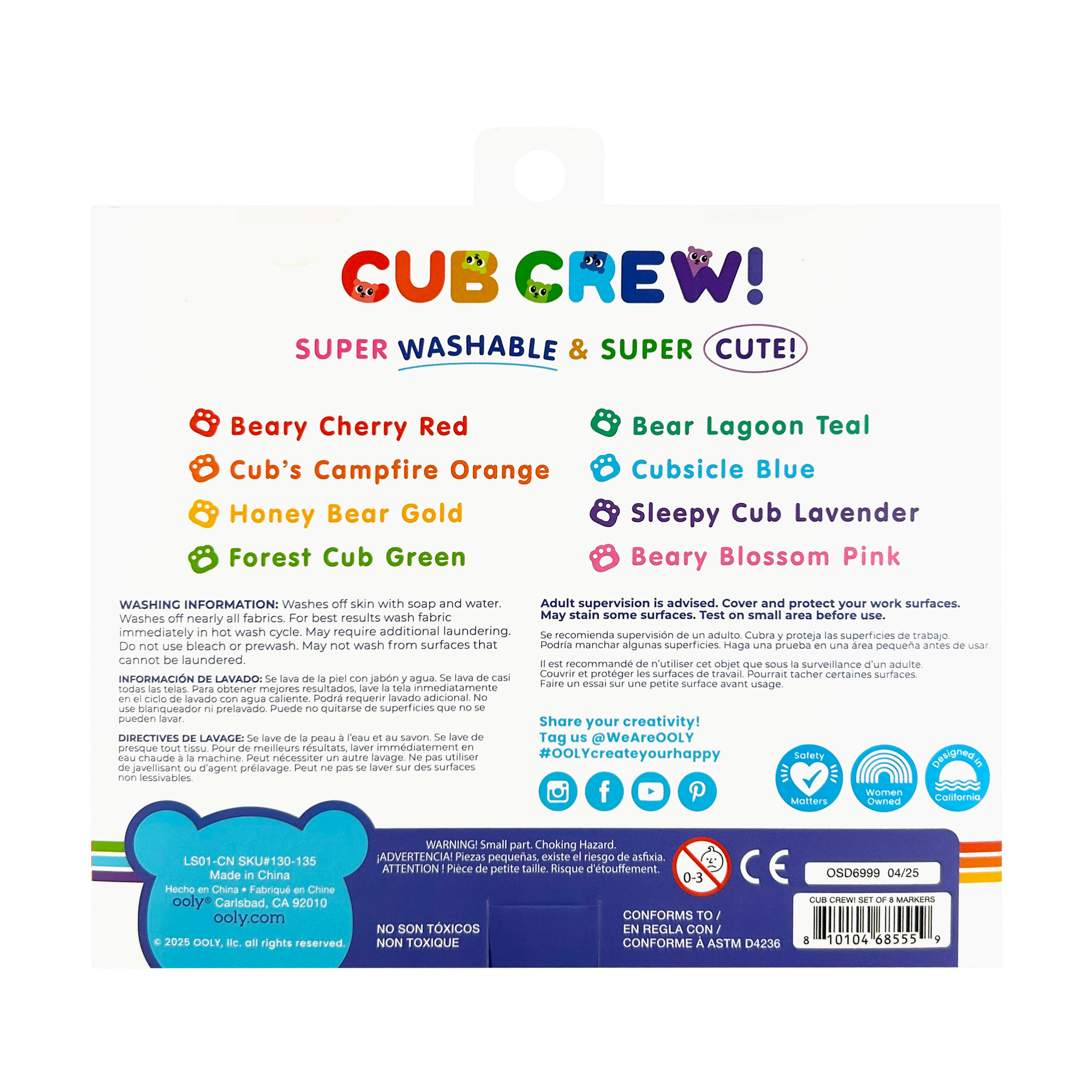 Cub Crew Markers (Set of 8)
