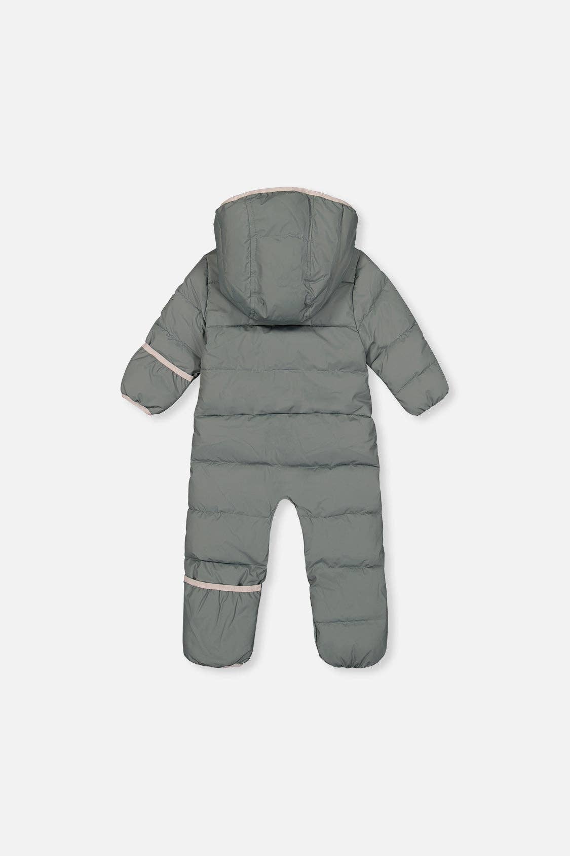 Baby Cloud One Piece Snowsuit (Sage Green)