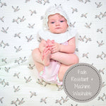 Muslin Swaddle Blanket (Quackin Up Mallard Duck)