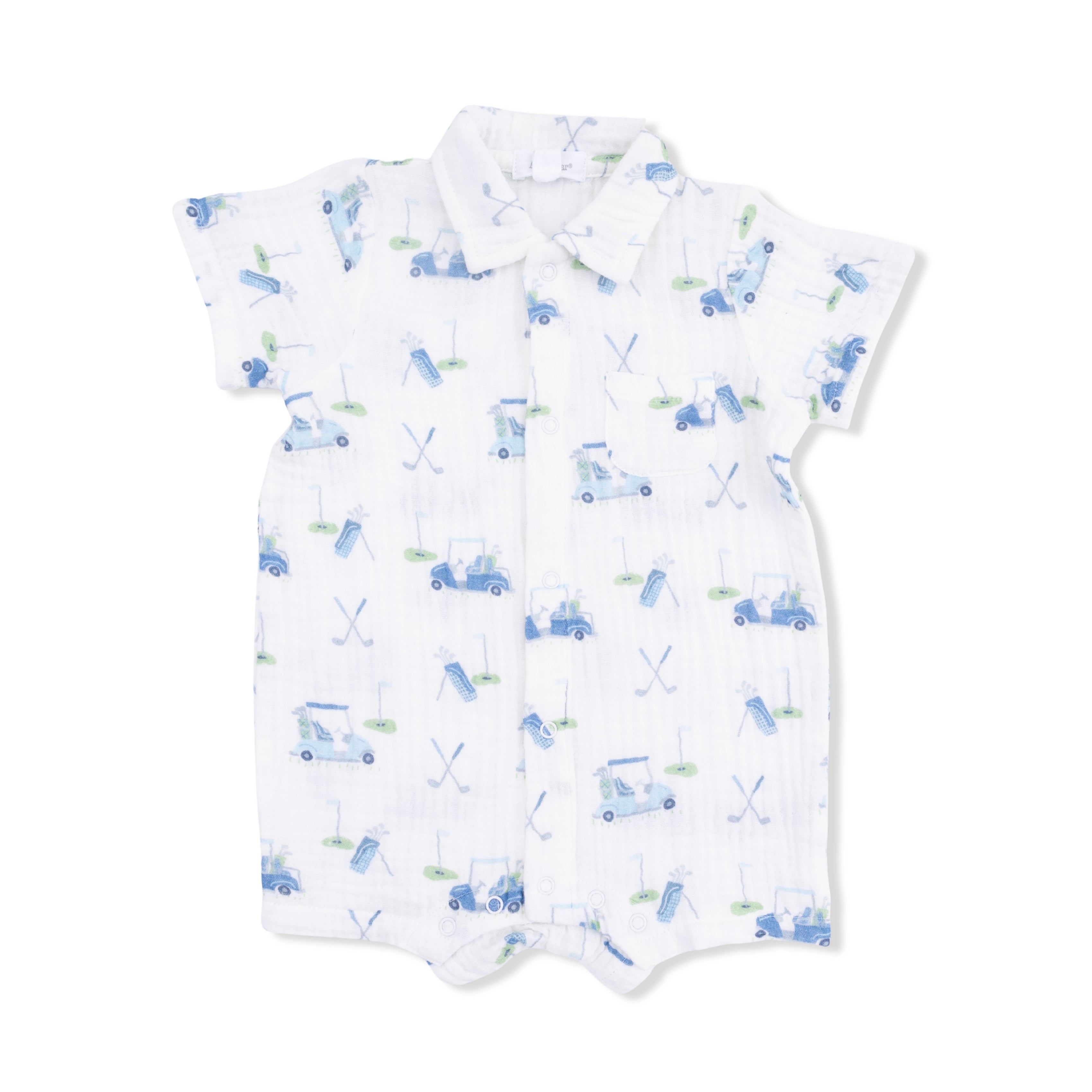 Polo Shortie (Baby Golf Carts Blue)