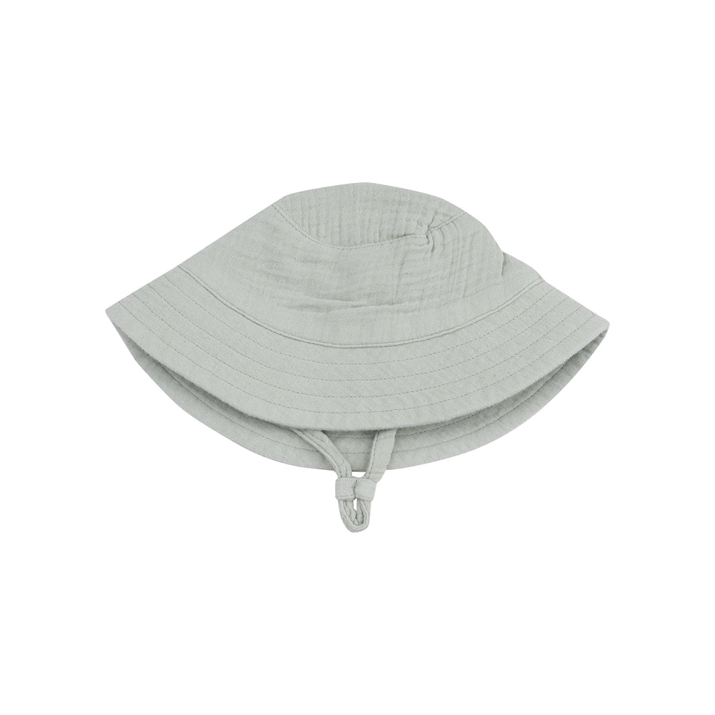Bucket Hat (Solid Muslin Desert Green)