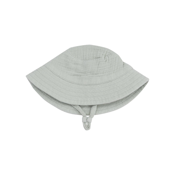 Bucket Hat (Solid Muslin Desert Green)