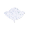 Wide Brim Sun Hat (Golf Trellis Blue)