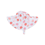 Wide Brim Sun Hat (Strawberry Bliss)