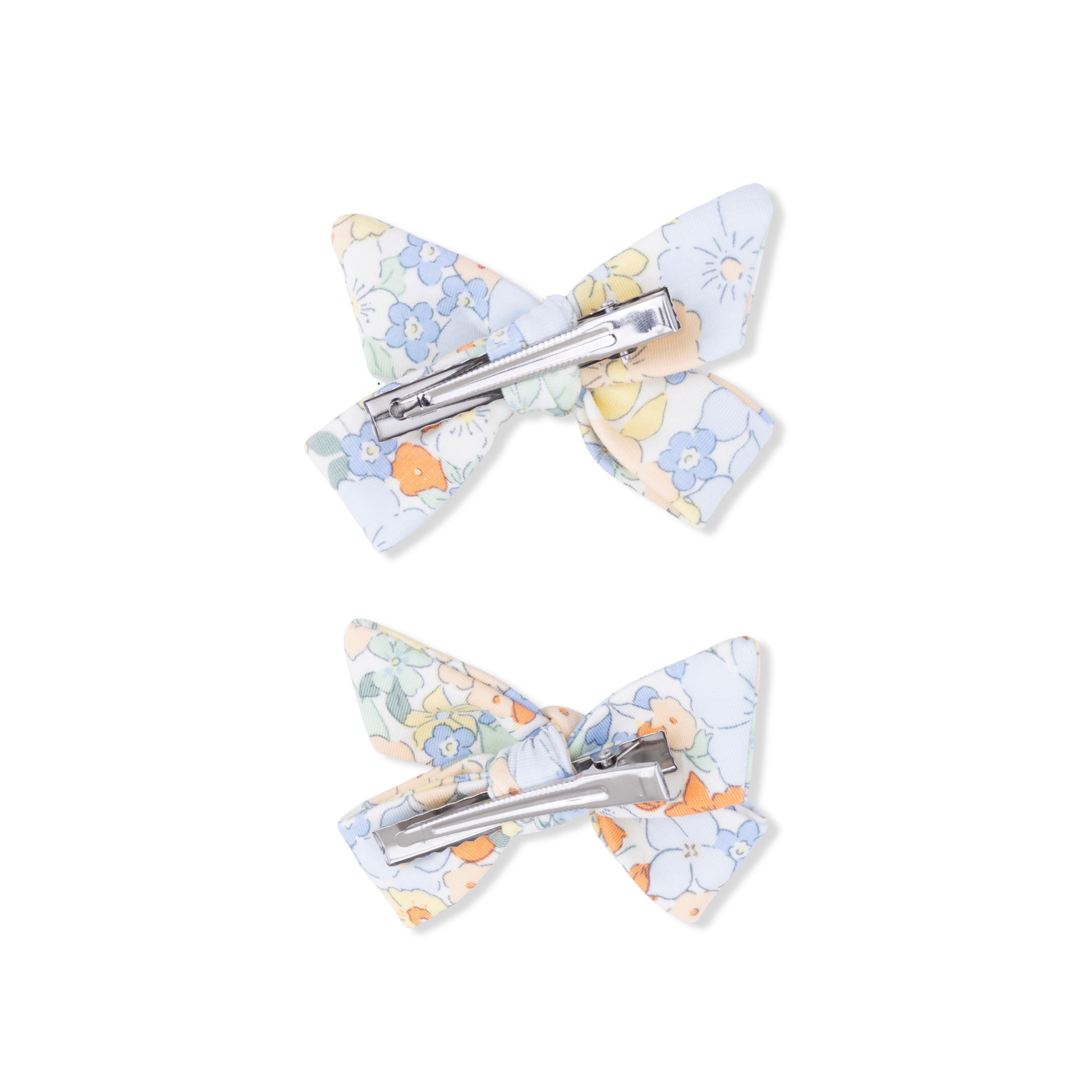 2 Pack Bow Clips (Georgia Floral)