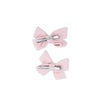 2 Pack Bow Clips (Solid Muslin Lotus)