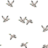 Muslin Swaddle Blanket (Quackin Up Mallard Duck)