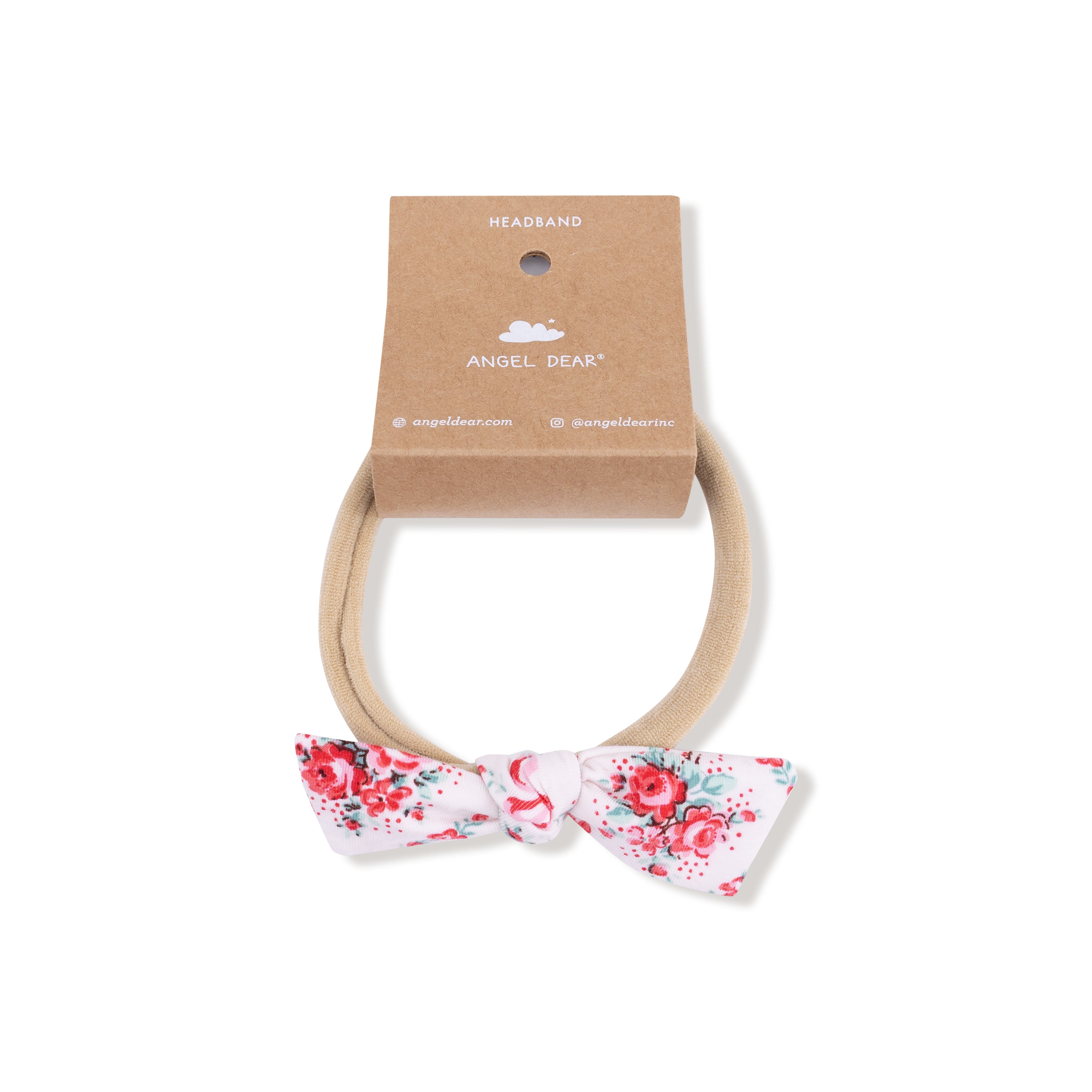 Bow with Nylon Headband (Rose Bow Lattice)