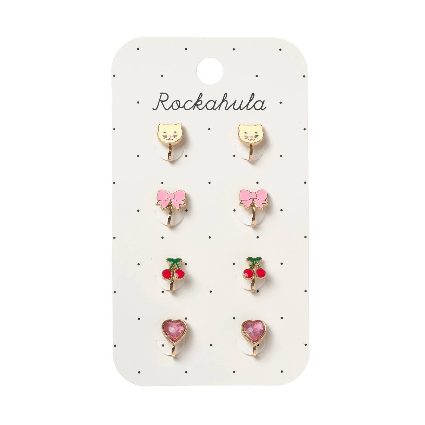Cute Kitten Clip On Earrings