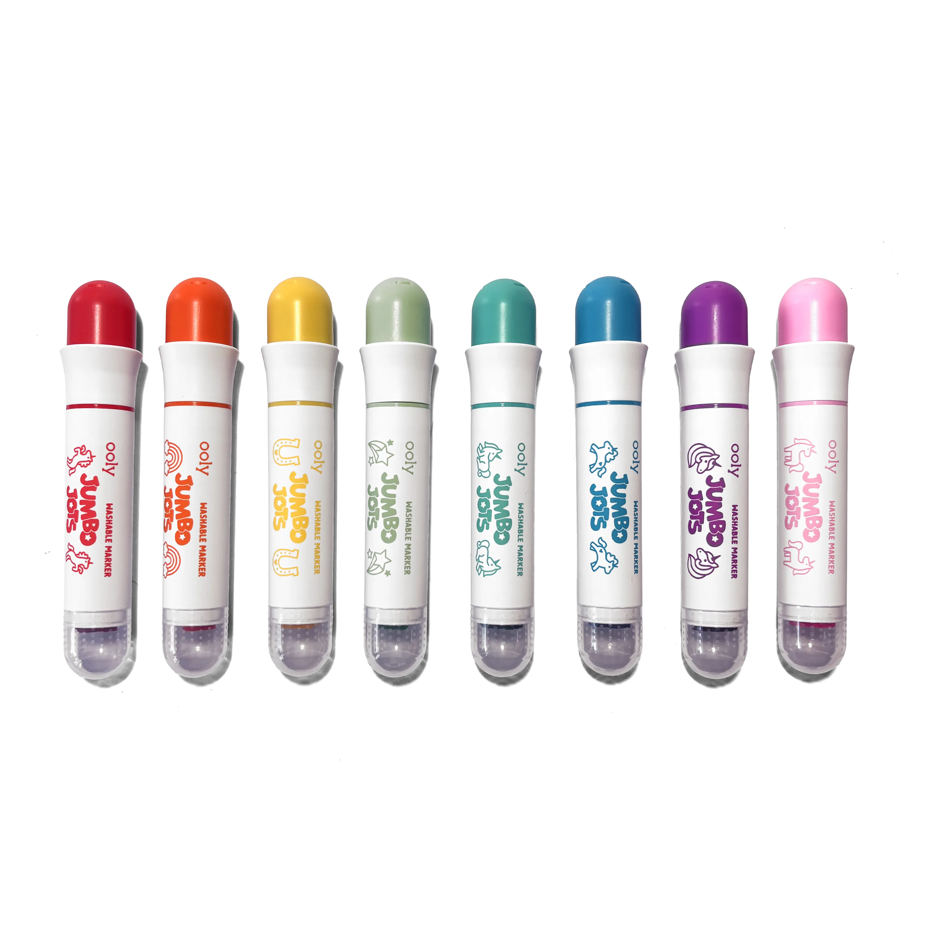 Jumbo Jots Dual Tip Unicorn Stamp Markers (Set of 8)