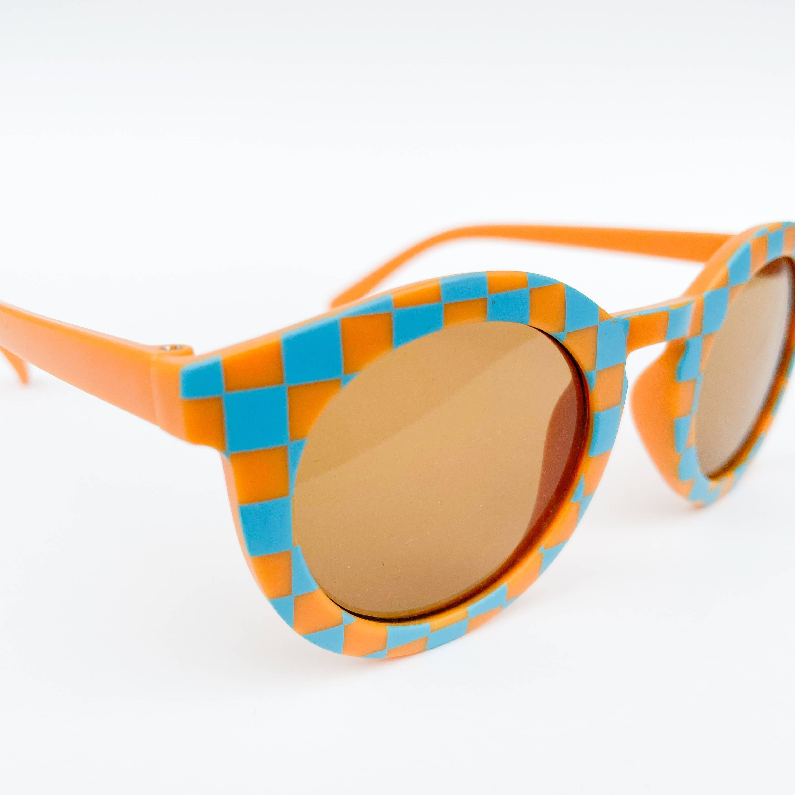 Orange & Blue Toddler Sunglasses