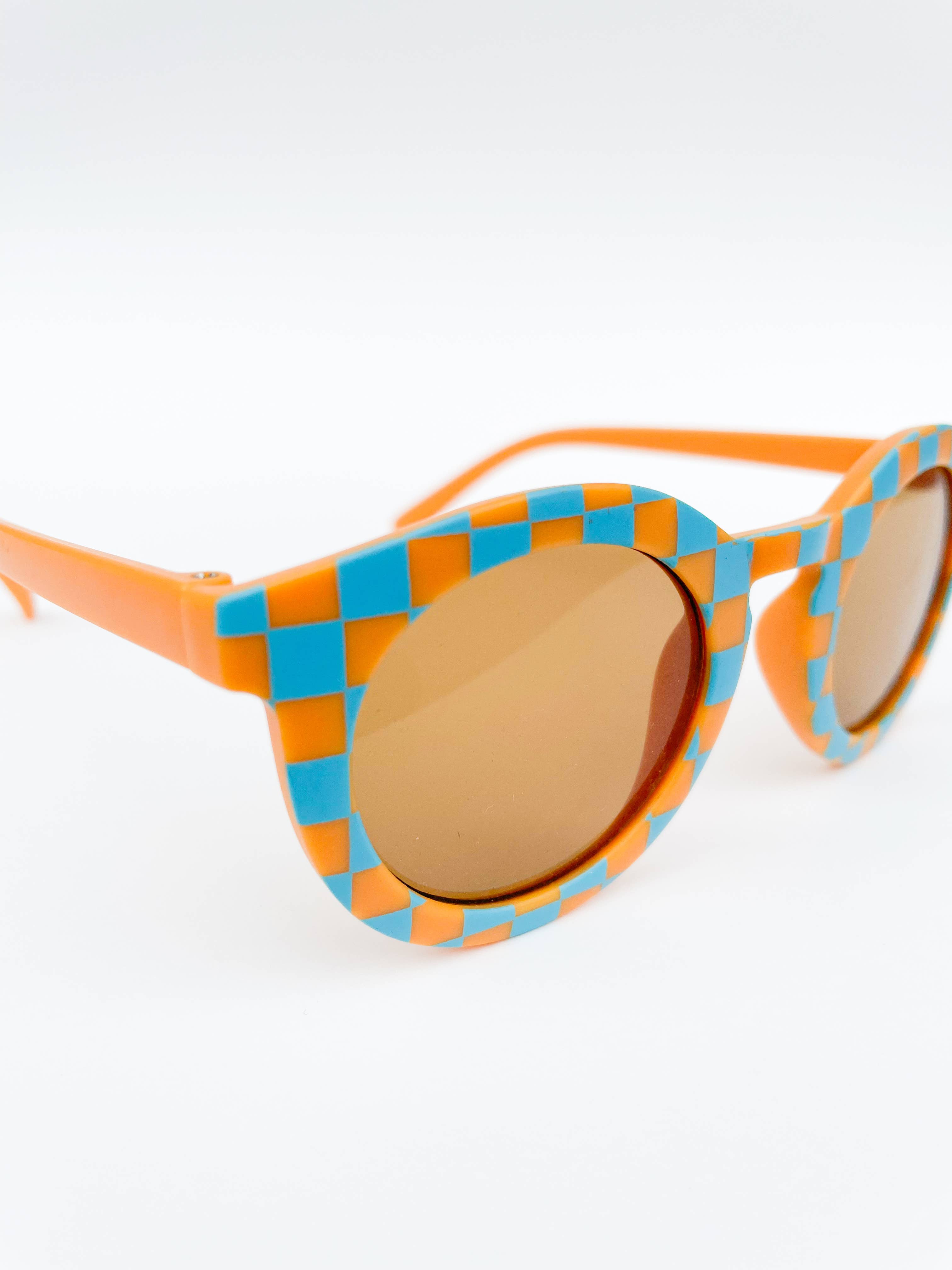 Orange & Blue Toddler Sunglasses