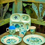 Medium Cup (Dinosaurs Sage Green)