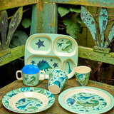 Medium Cup (Dinosaurs Sage Green)