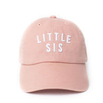 Little Sis Baseball Hat (Dusty Rose)