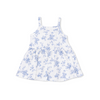 Peplum Tank and Bike Short (Baby Blue Vines Floral)