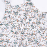 Peplum Tank with Smocked Waist Pant (Camille Floral)