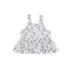 Peplum Tank with Smocked Waist Pant (Camille Floral)