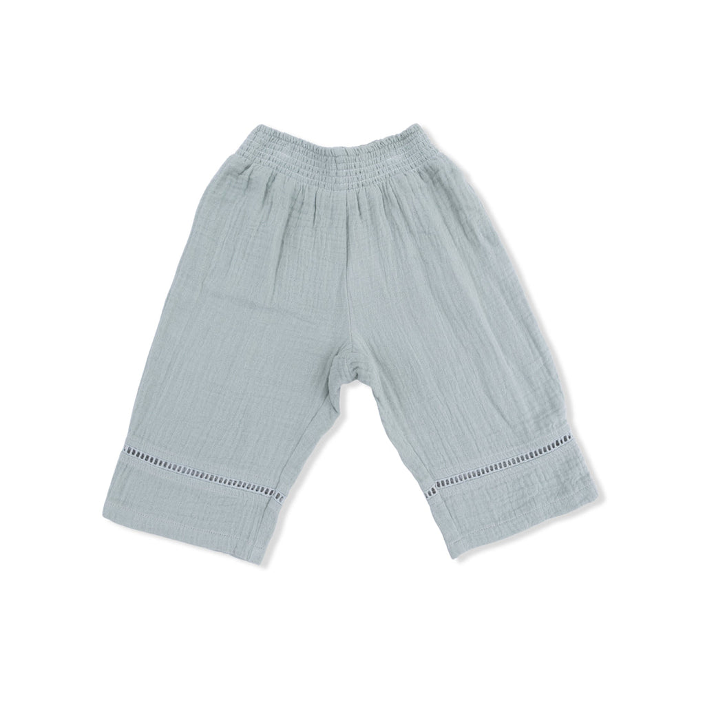 Peplum Tank with Smocked Waist Pant (Camille Floral)