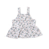 Peplum Tank with Smocked Waist Pant (Camille Floral)