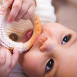 Elephant Hand Crochet Rattle (Grey)