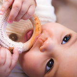 Elephant Hand Crochet Rattle (Grey)