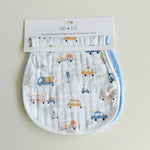 2-Pack Burp Cloth Set (Autos/Blue)