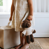 Milo Bear with Sweater (Chocolate)